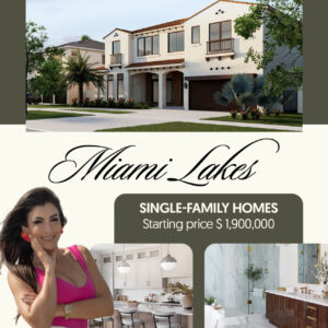 Proyecto nuevo en Miami Lakes