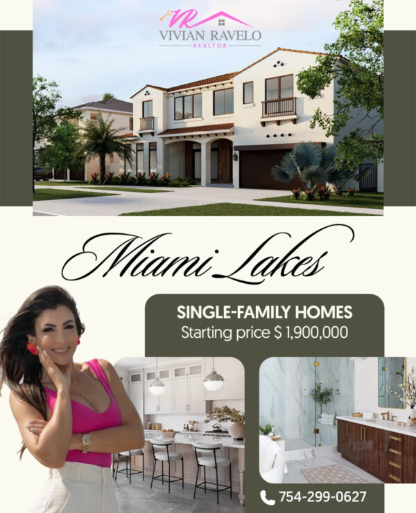 Proyecto nuevo en Miami Lakes